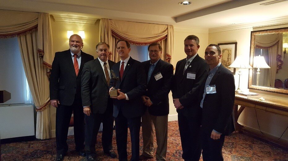 Waupaca Foundry & AFS present Eagle Award to Senator Toomey